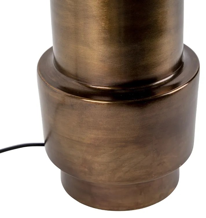 Candeeiro de mesa Art Deco bronze sem abajur - Bruut