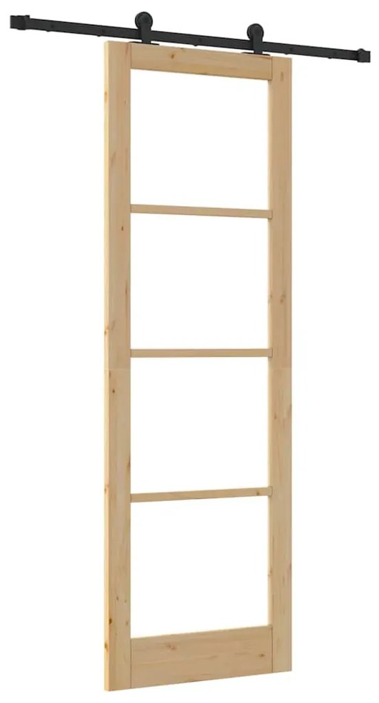 Porta de Correr vidaXL com Conjunto de Ferragens "ORKDAL" 78x232 cm