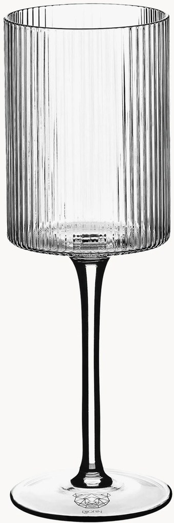 Copos de vinho de cristal Linje, conjunto de 6