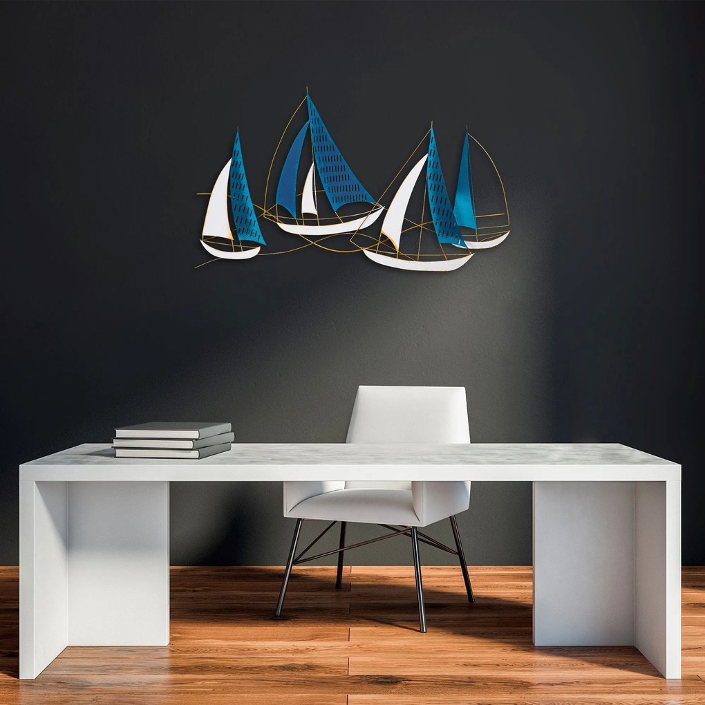 Acessório Decorativo de Parede Bys-071 – Multicolor – 126 x 70 cm