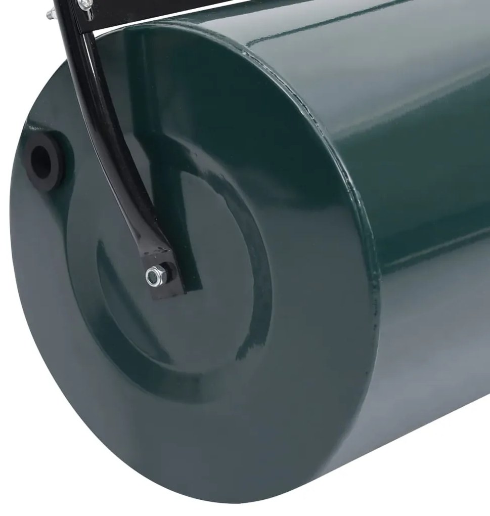 Rolo para relvado 63 cm 50 L verde e preto