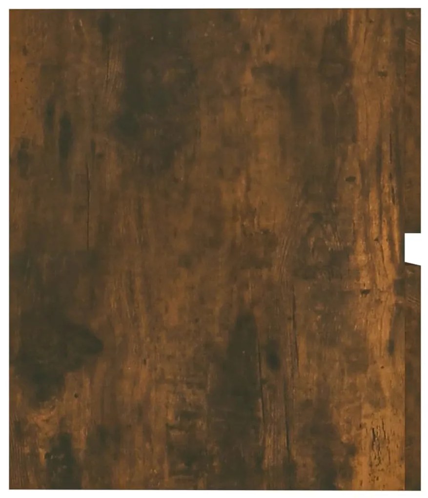 Móvel p/ lavatório 41x38,5x45cm deriv. madeira carvalho fumado