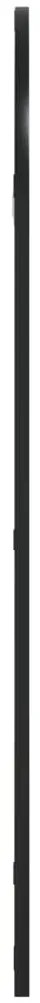 Espelho de parede arqueado 50x100 cm ferro preto
