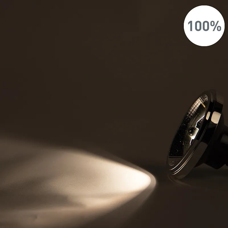 Lâmpada LED GU10 regulável em Kelvin AR111 11W 700lm 2000-3000K