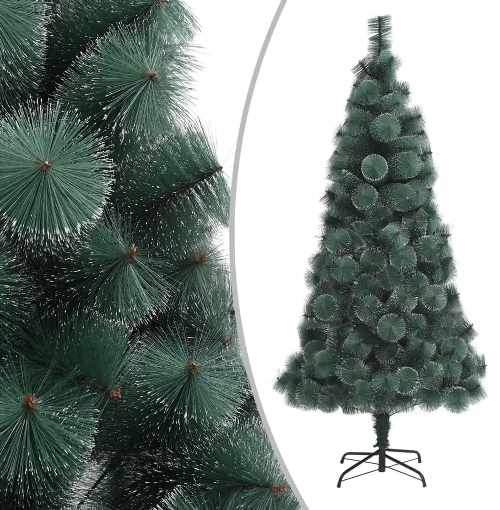 Árvore de Natal artificial com suporte 150 cm PET verde