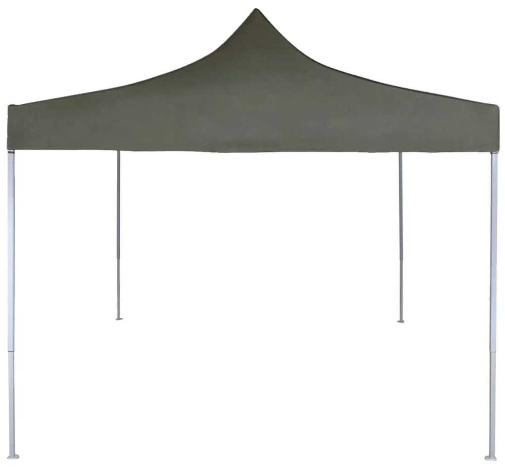 Tenda dobrável profissional para festas 2x2 m aço antracite