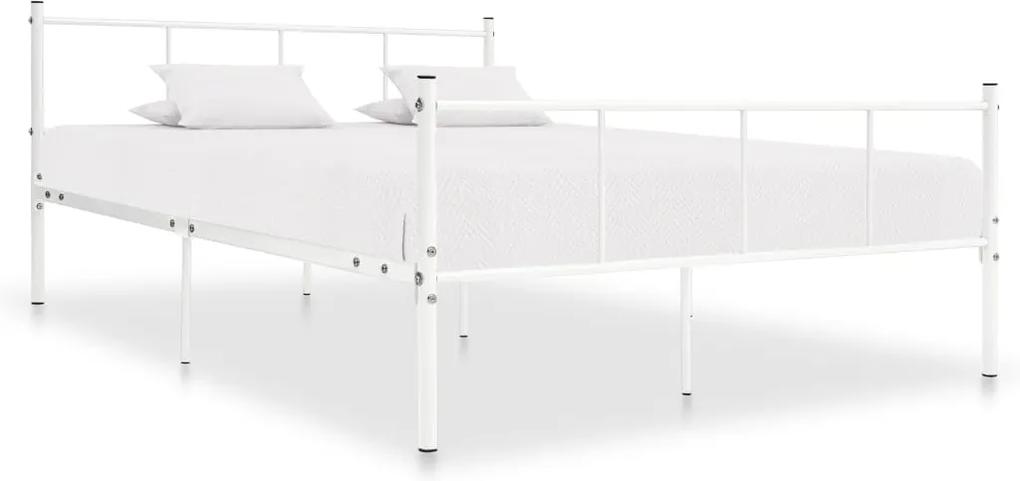 Estrutura de cama 120x200 cm metal branco