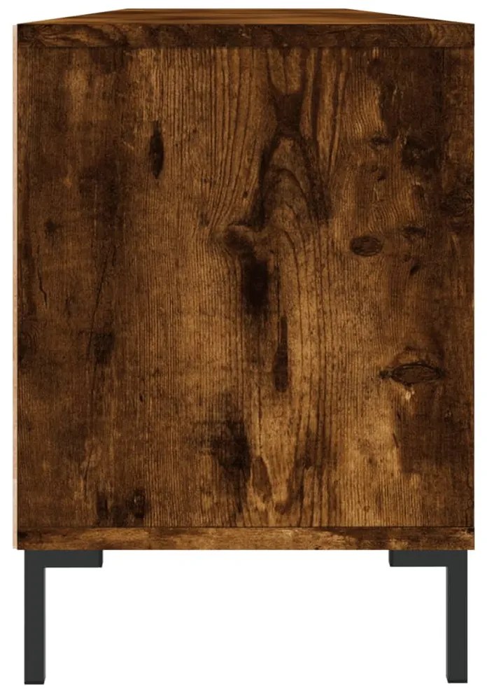 Móvel de TV 150x30x44,5 cm derivados de madeira carvalho fumado