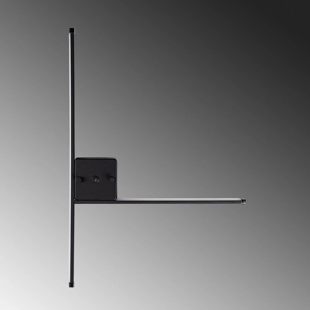 Aplique de Parede Sarf – Preto – 61 cm x 42 cm