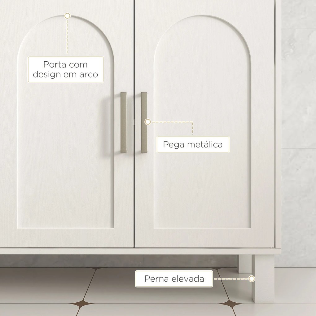 Móvel para Lavatório Suspenso Móvel para Casa de Banho Moderno com 2 P