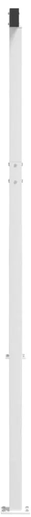 Conjunto de postes para toldo 450x245 cm ferro branco