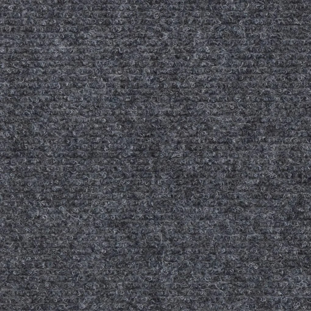 Tapetes de escada autoadesivos 15 peças 76x20 cm cinza claro retangula