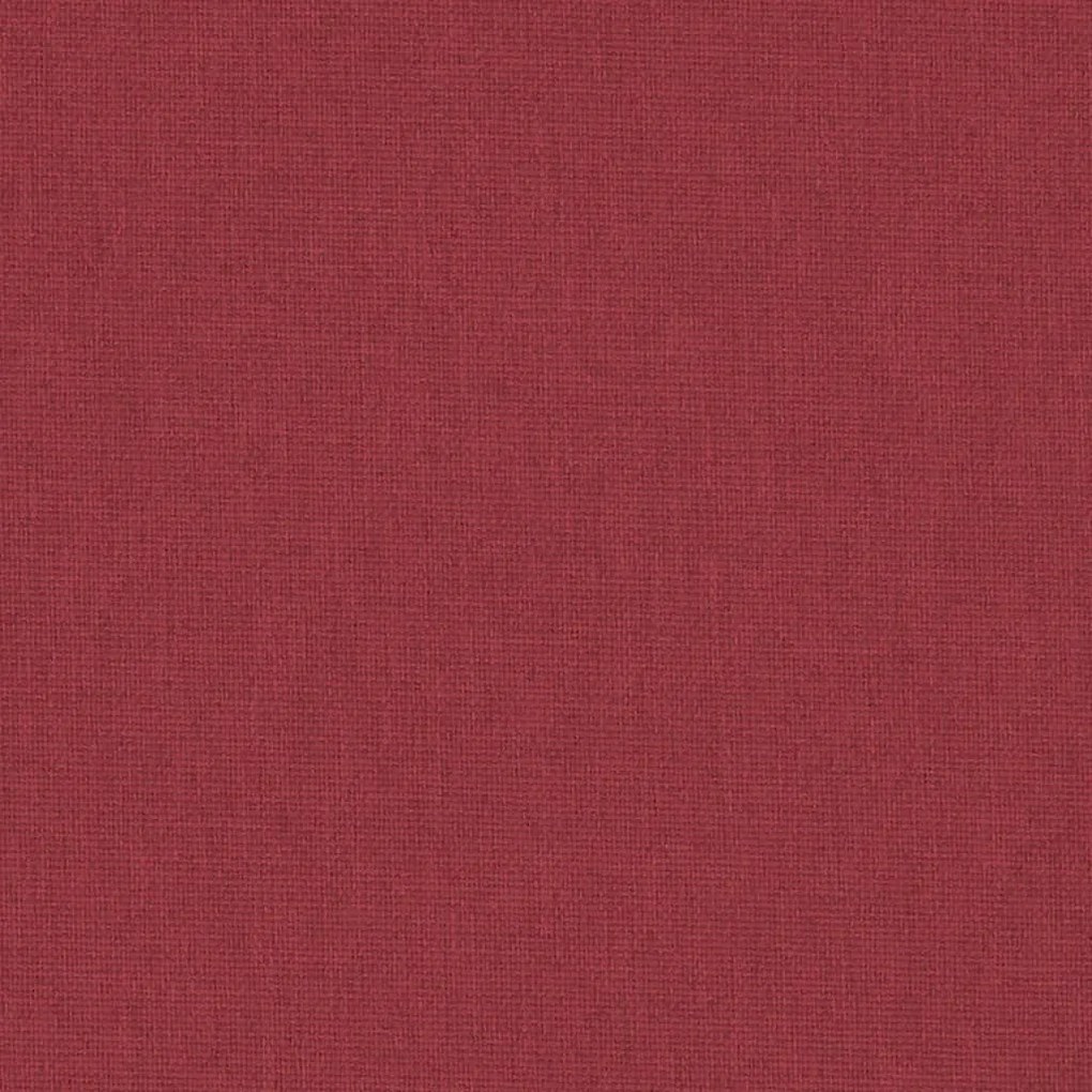 Parque para bebés com colchão tecido de linho vermelho