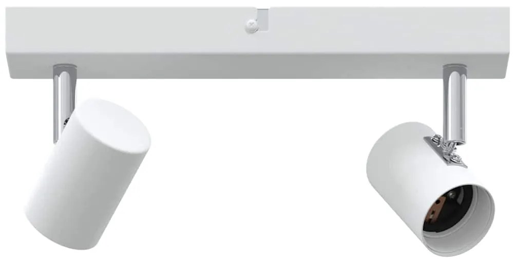 Spotlight de Teto 2 Vias Ajustáveis Branco E27