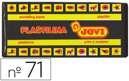 Plasticina Jovi 71 150 gr Preto