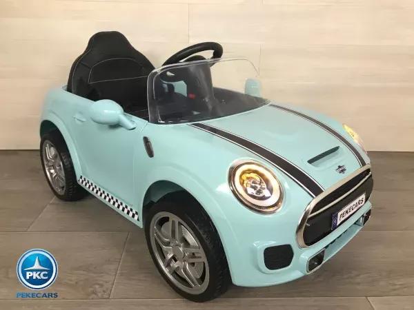 Carro elétrico para crianças Mini Style 12V 2.4G Azul