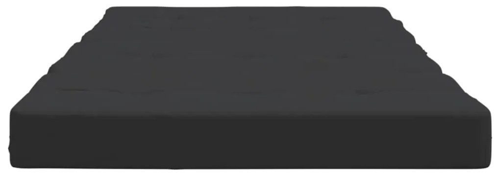 Almofadões p/ cadeira de terraço 2 pcs tecido oxford preto