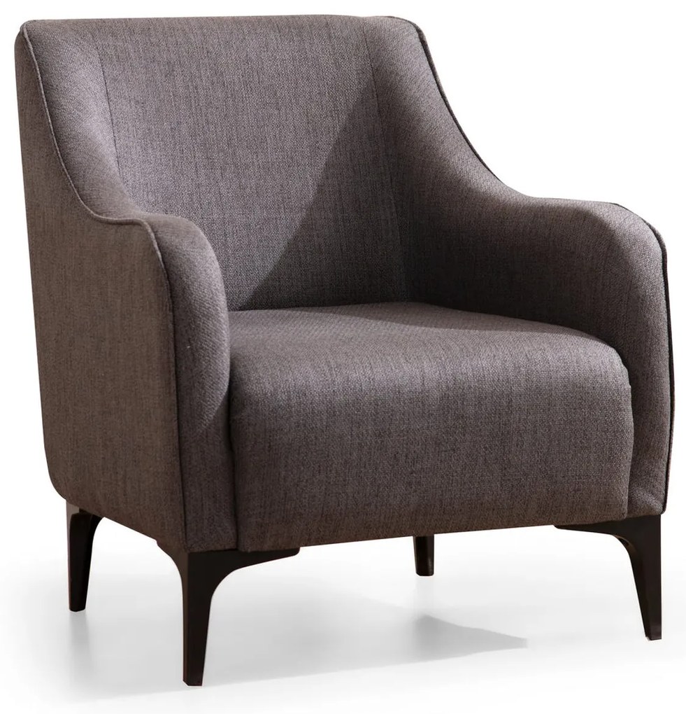 Cadeira Wing Belissimo – Cinzento Escuro – 94x87x77 cm