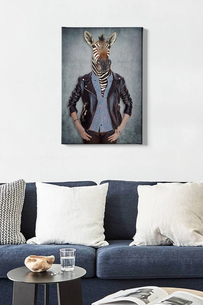 Pintura Decorativa em Tela 12812917002 – Multicolor – 50 x 70 cm
