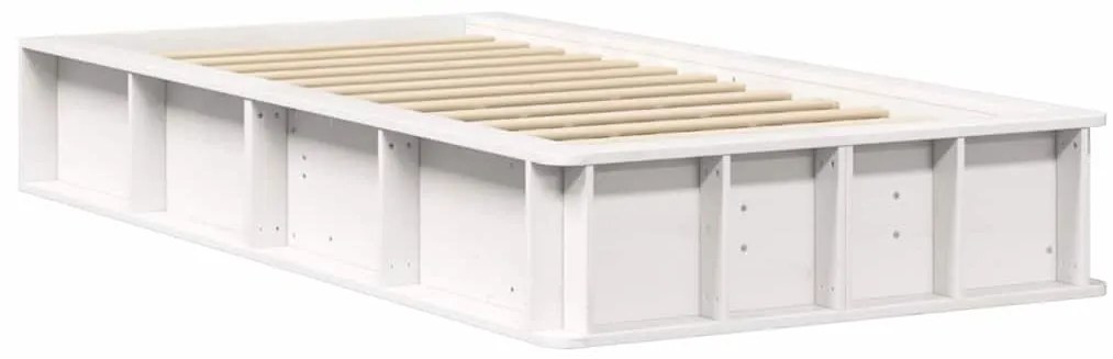 Estrutura da Cama Branco 90 x 200 cm Madeira composta
