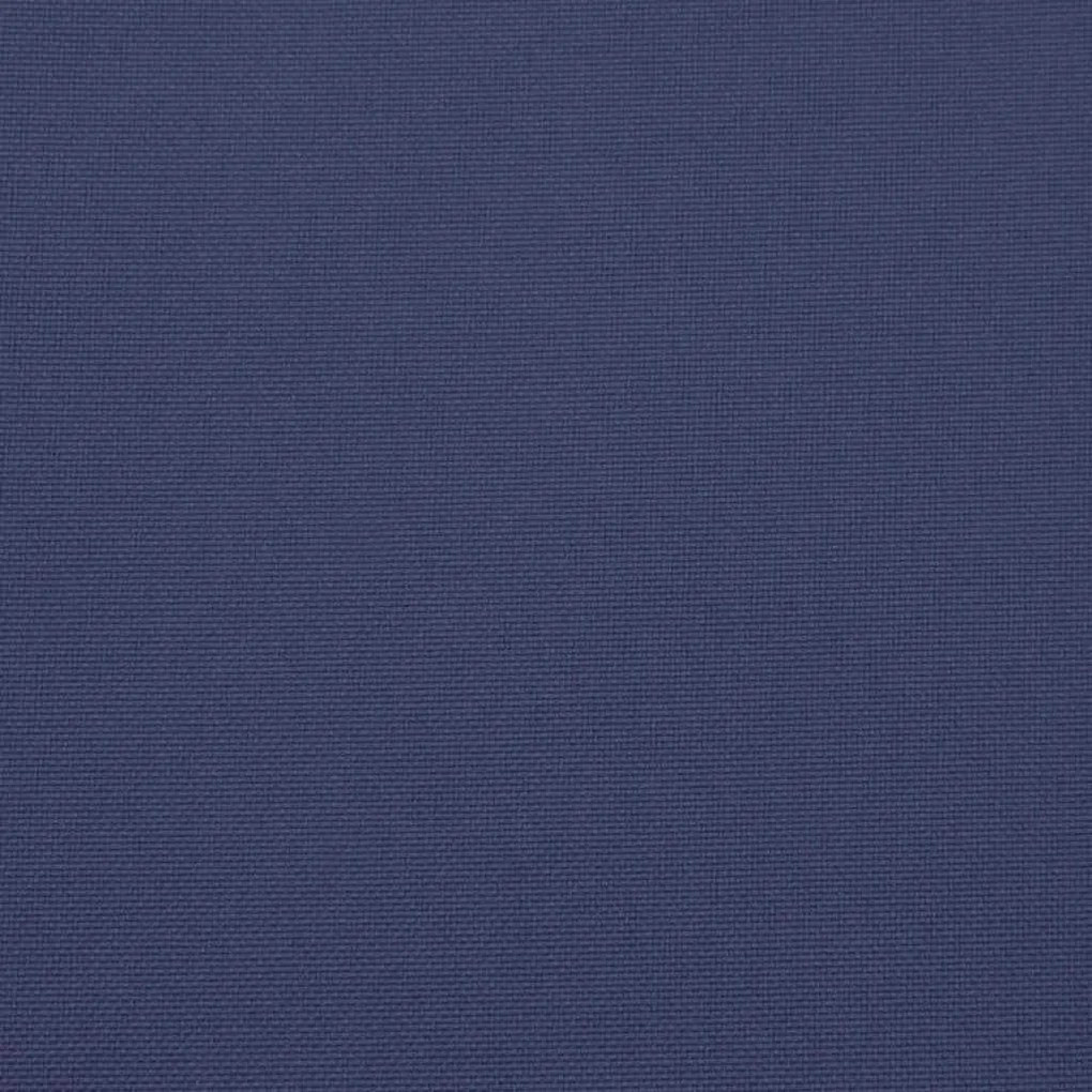 Almofadões p/ sofá de paletes 4 pcs tecido oxford azul-marinho