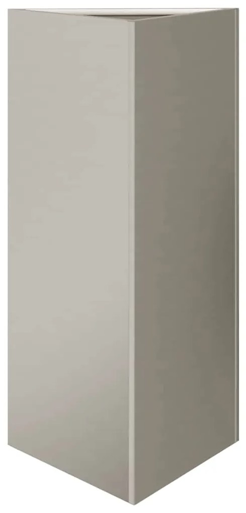 Vaso/floreira 2 pcs triangular 40x40x75 cm aço intempéries