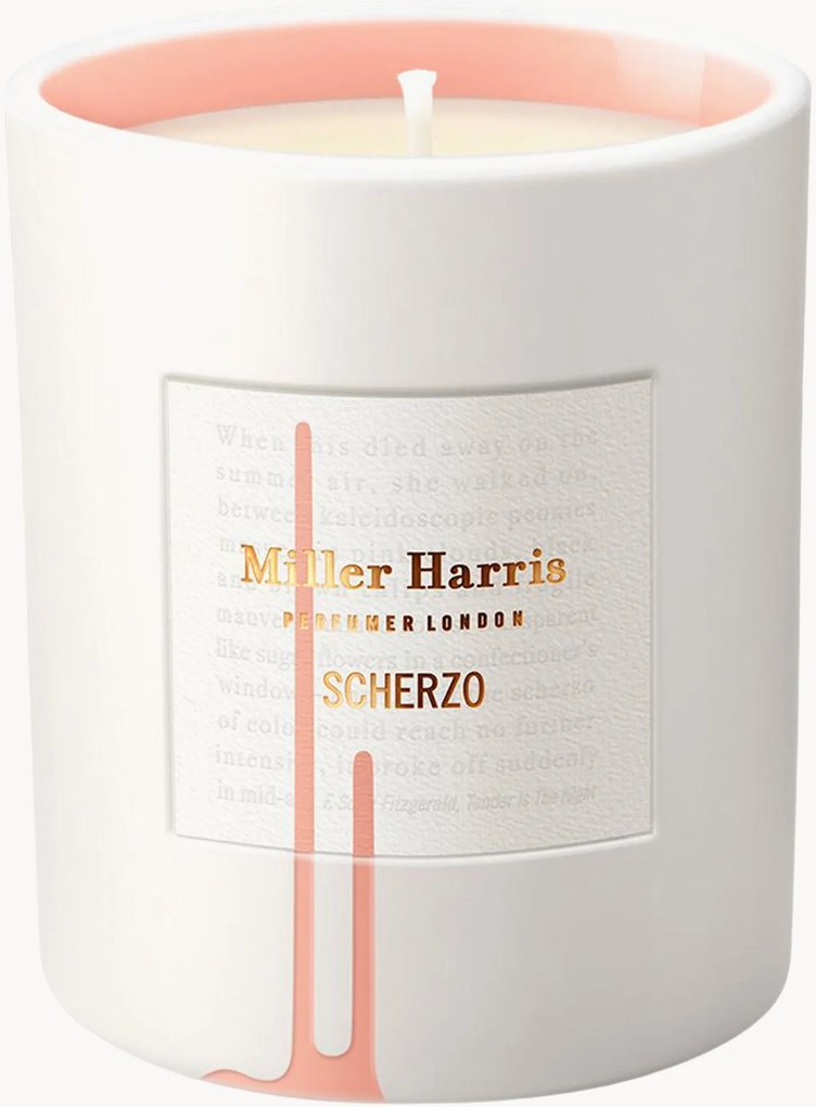 Vela perfumada Scherzo (peónia, oud, gálbano, maltol)