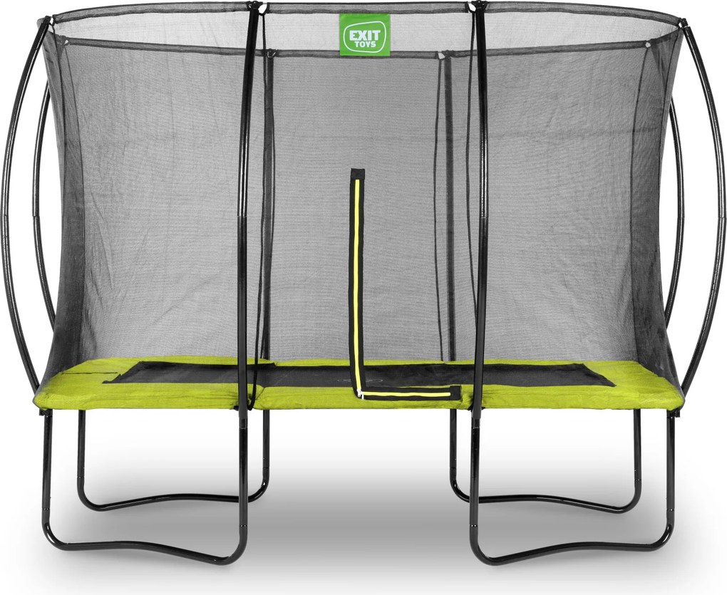 Trampolim retangular Silhouette 214 x 305 cm - verde