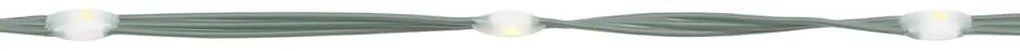 LED Árvore de Natal 1544 LEDs Branco Quente 500 cm