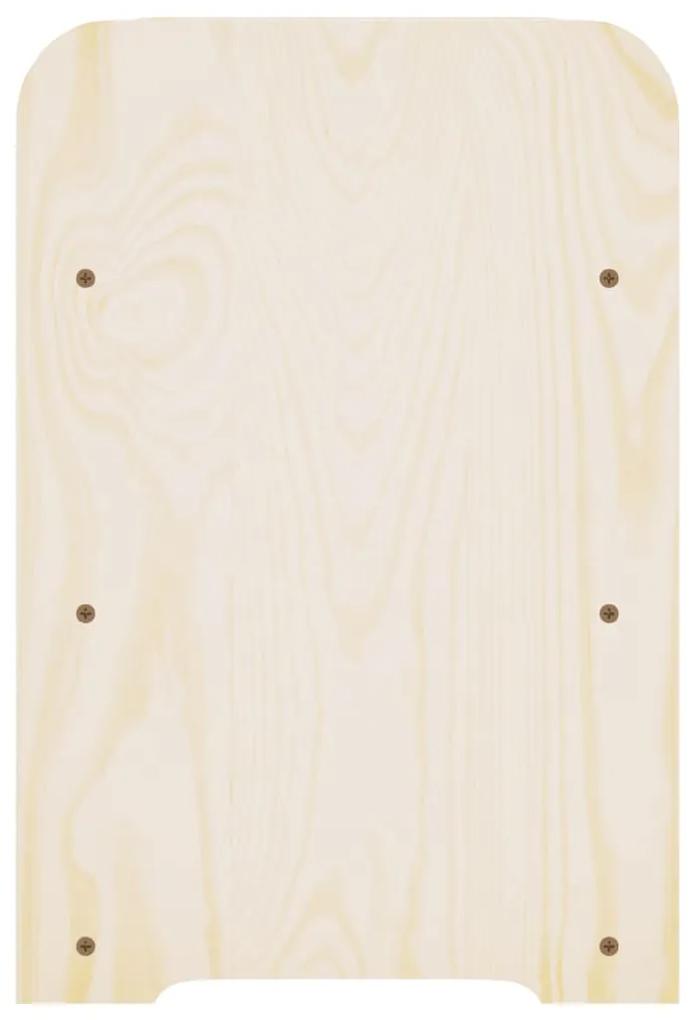 Garrafeira 33x25x37 cm madeira de pinho maciça