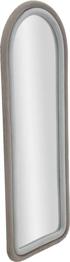 ESPELHO DE PAREDE CLOE VELUDO 60X4X160 CM CINZENTO