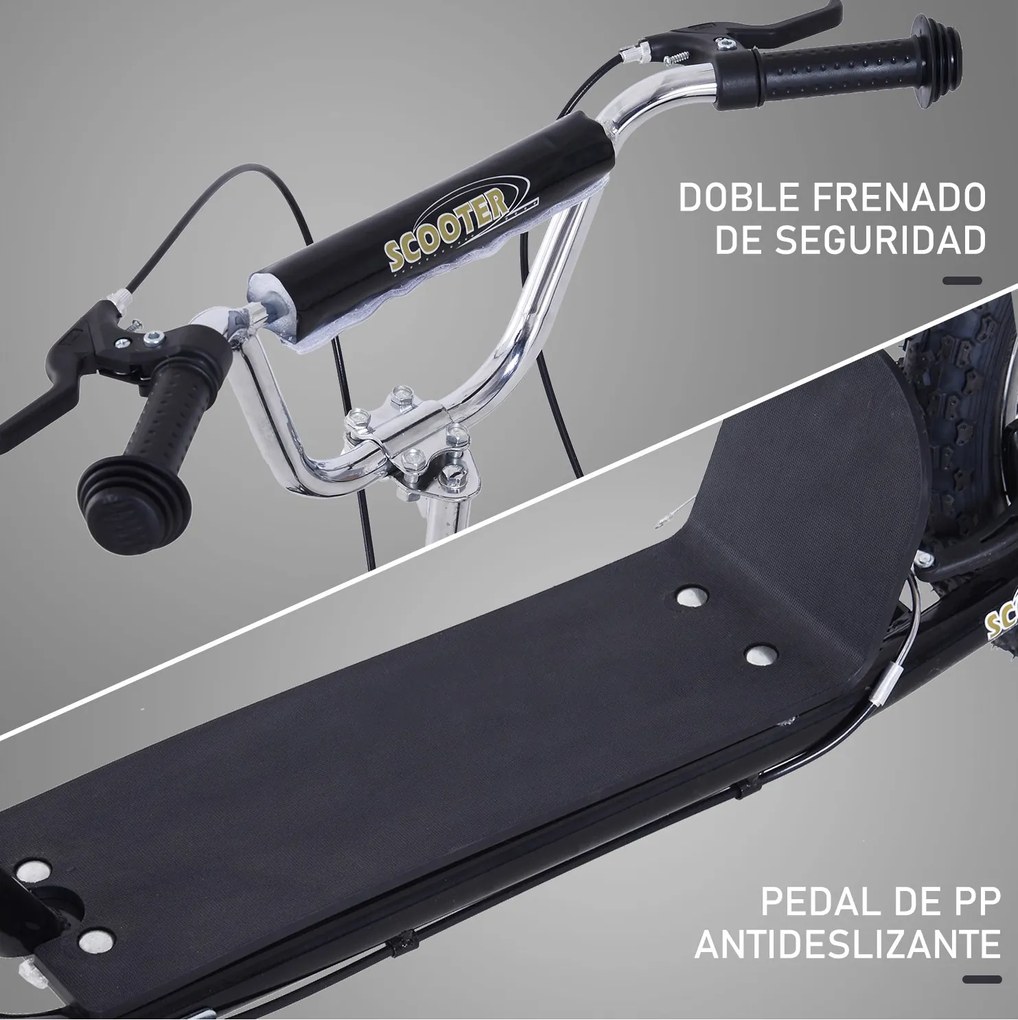 Trotinete para Crianças acima de 5 anos Scooter de 2 Rodas Grandes com