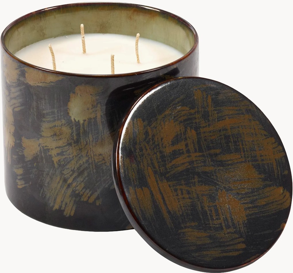Vela perfumada Biarritz (bálsamo e madeiras, mirra de templo, laranja)