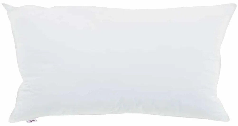 Almofada com travesseiro Branco 40 x 80 cm 130gsm 100% algodão