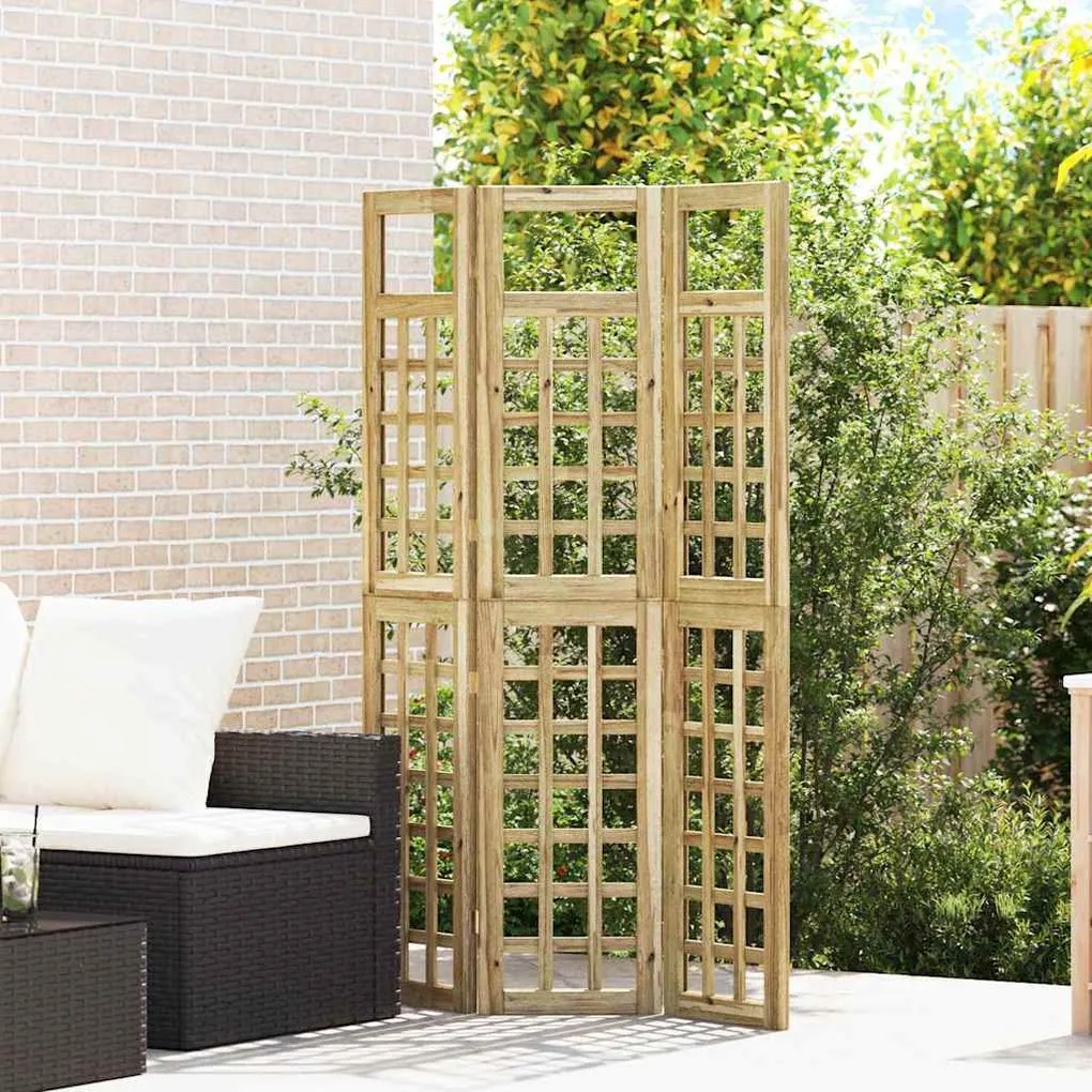 vidaXL Tela de Privacidade Externa Geométrico Castanho 120 x 180 cm