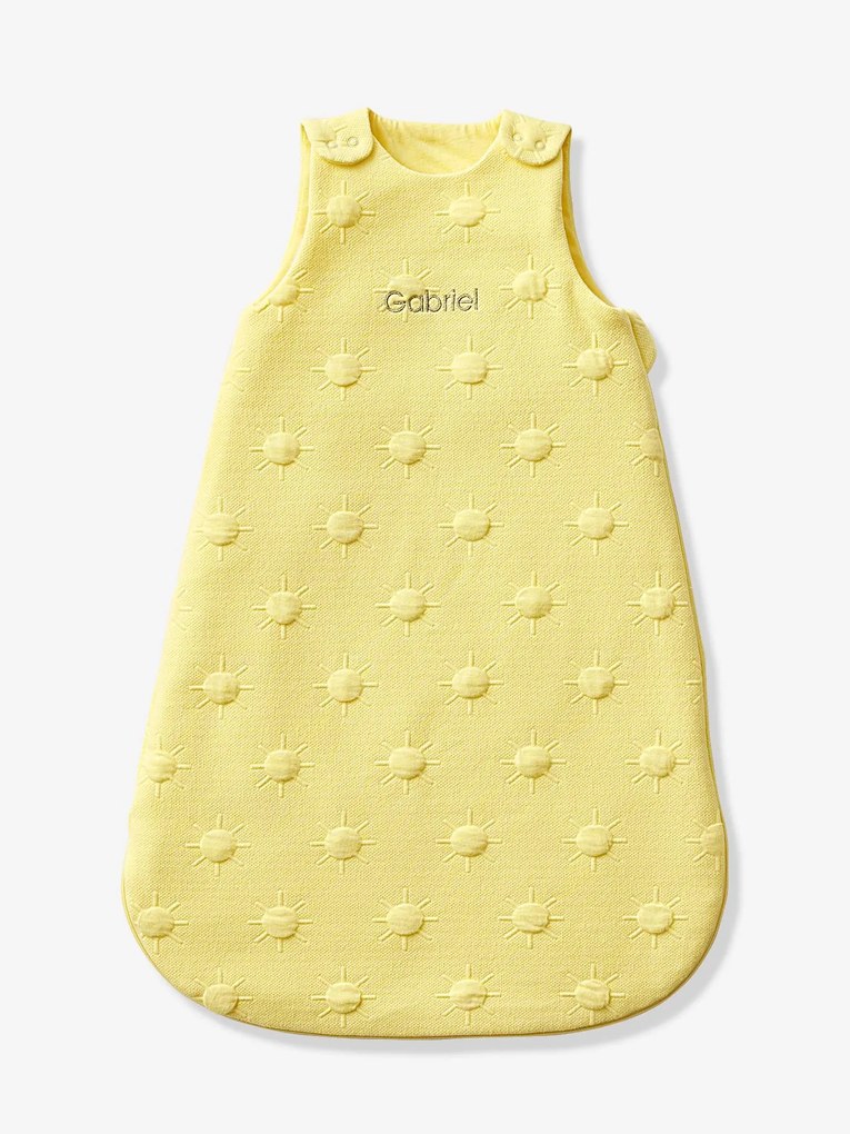 Agora -15%: Saco de bebé, especial verão, Corações amarelo-pastel