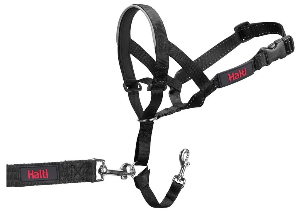 Coleira de Treino para Cães Company of Animals Halti Preto Açaime (51-73 cm)