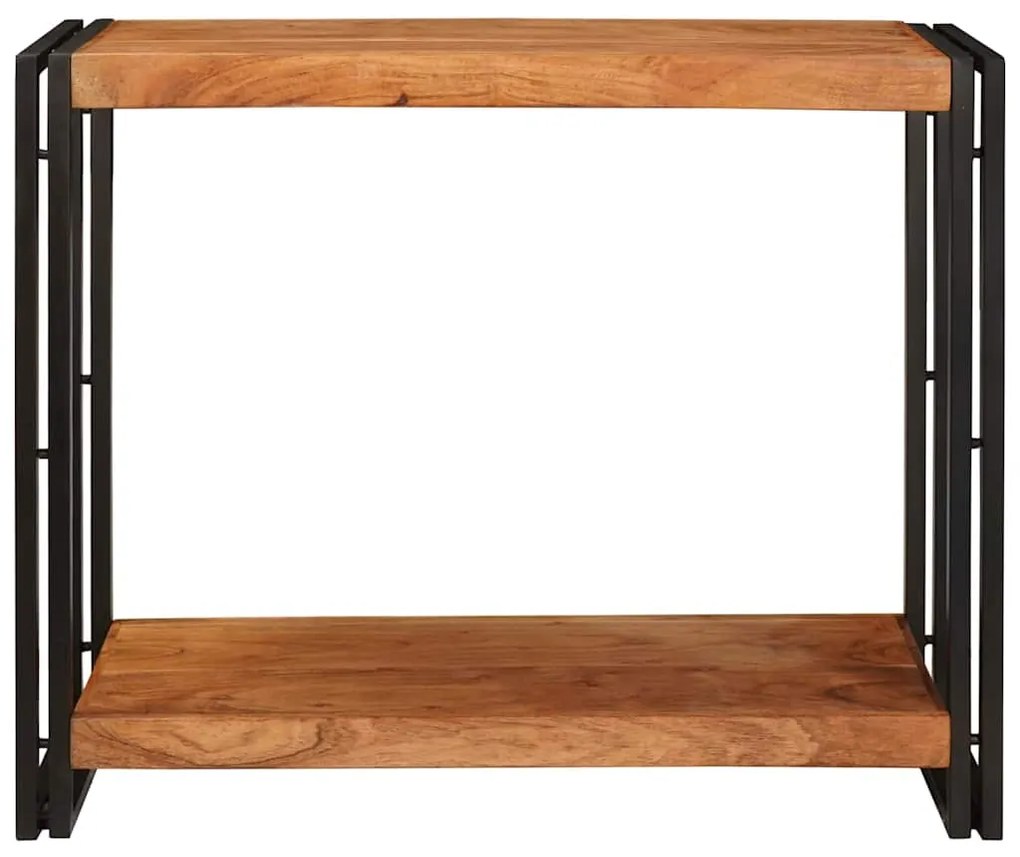 Aparador Castanho 90 x 33 x 75 cm Madeira de acácia maciça