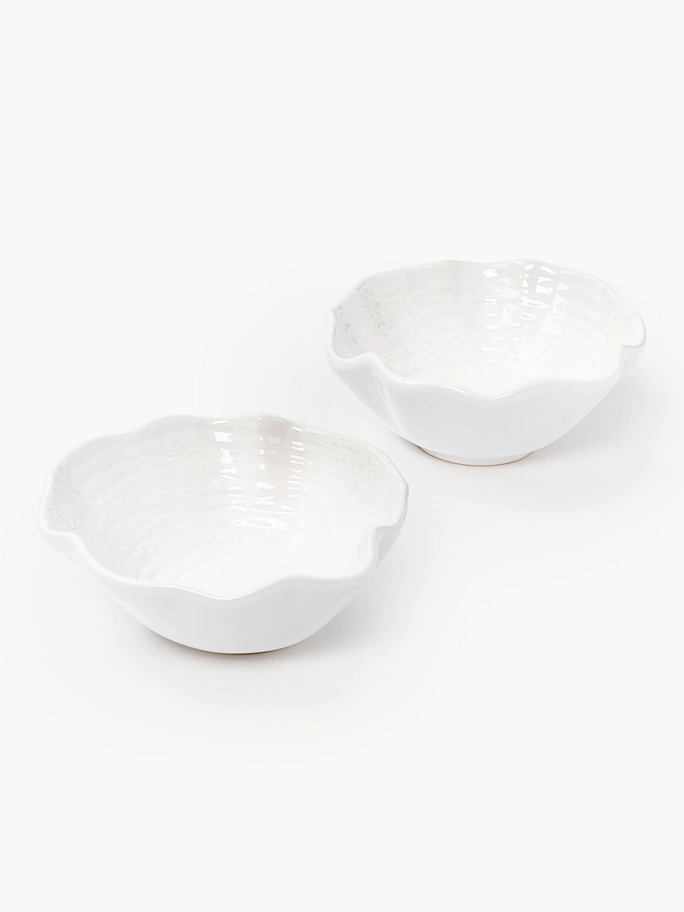 Taça com forma orgânica Colleen, conjunto de 2