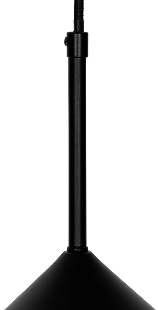 Candeeiro de suspensão design preto - Triangolo Design