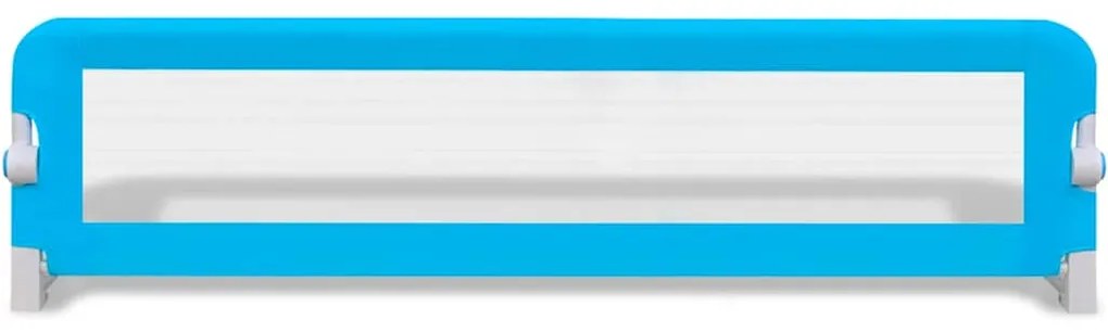 Toddler Barra de segurança para cama 150 x 42 cm azul
