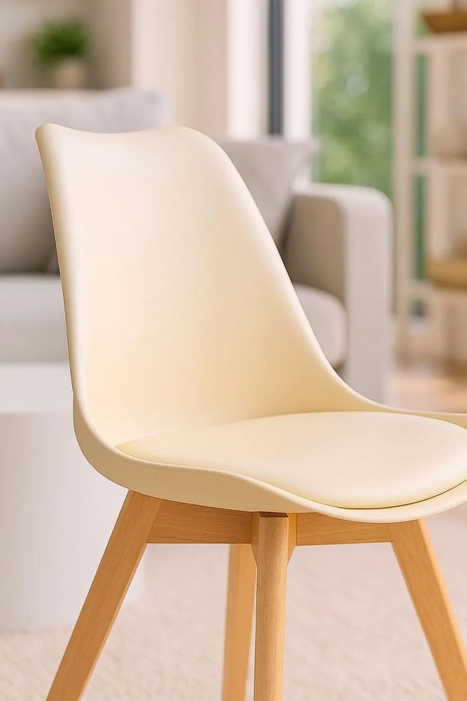 Cadeira Synk Basic - Mousse de Limão