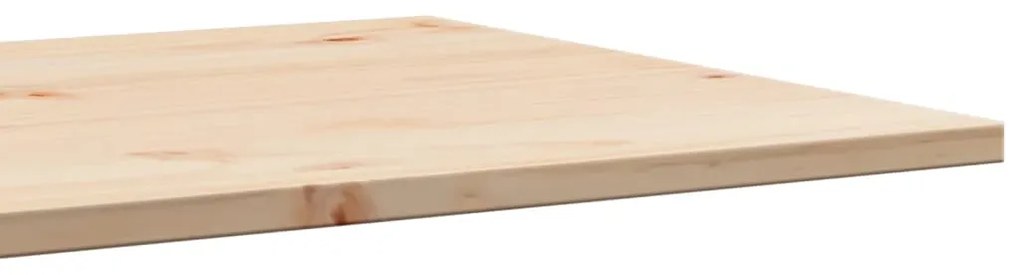 Tampo de mesa retangular 100x50x1,7 cm pinho maciço
