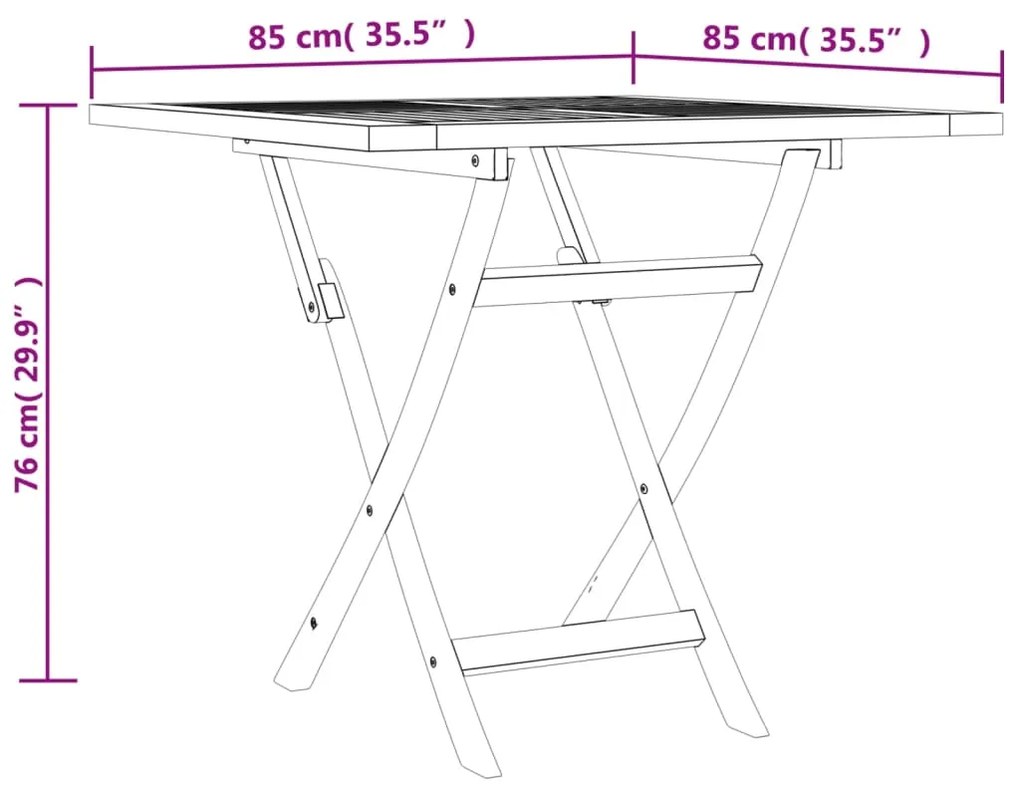 5 pcs conjunto de jantar p/ jardim madeira de teca maciça