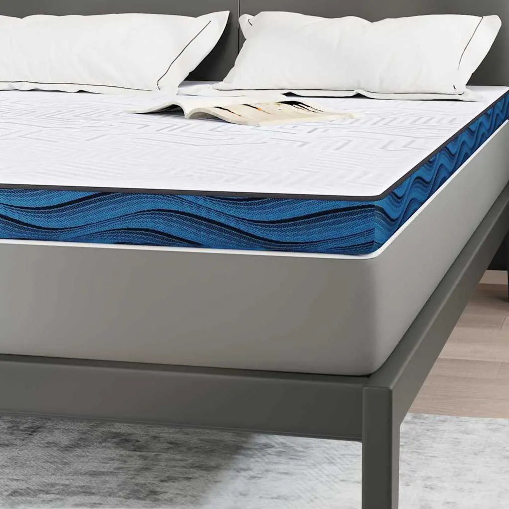 Protetores de Colchão com porta Branco e Azul 140 x 190 cm