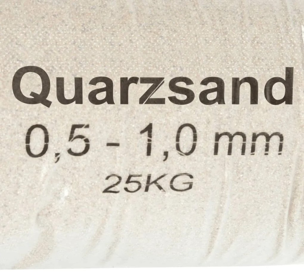 Areia para filtro 25 kg 0,5-1,0 mm