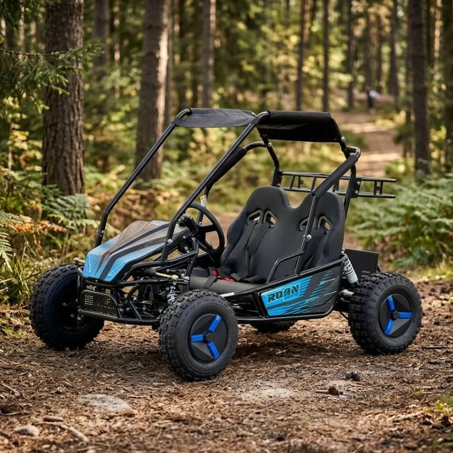 Buggy gasolina para crianças BUGGY 1500W ELÉCTRICO 2 Lugares Batería 60V 20Ah Azul