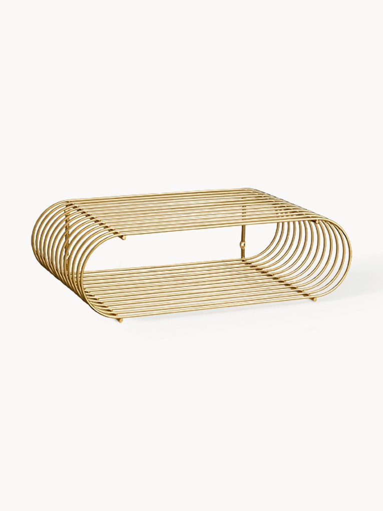 Estante de parede em metal Curva, L 40 cm