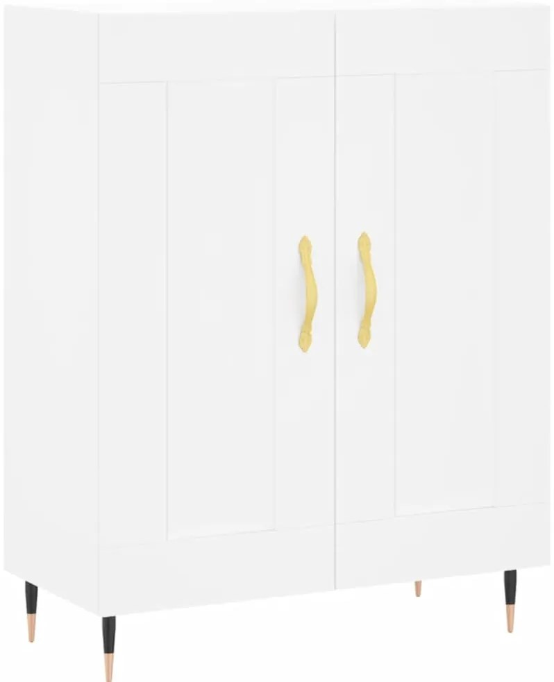 Armário alto 69,5x34x180 cm derivados de madeira branco