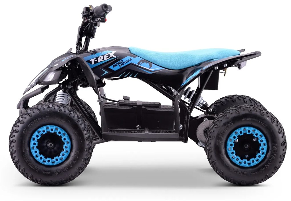 Moto 4 elétrica para crianças 1300W Motors T-REX Azul